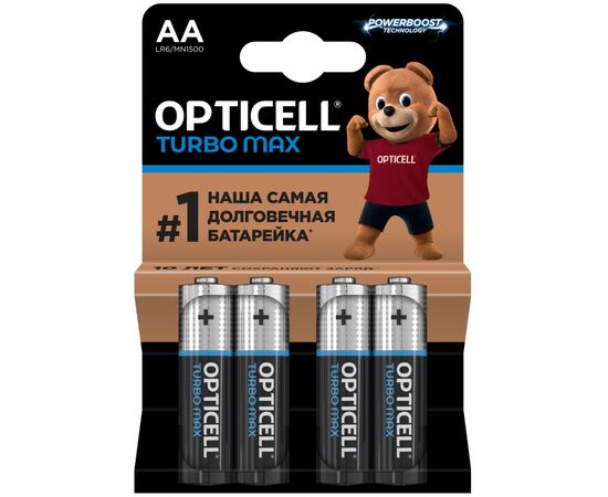 960404 - Элемент питания Opticell Turbo Max LR6/316/AA BL4 (1)