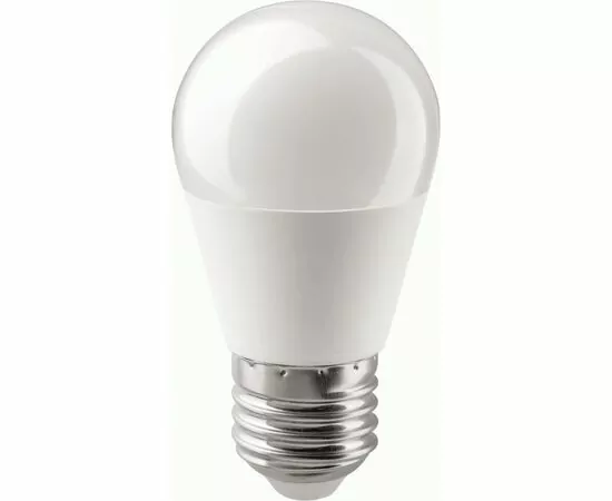 960817 - ОНЛАЙТ лампа св/д ПРОМО шар G45 E27 15W(1500lm) 6500K 6К 45x82 матов  90439 (1)