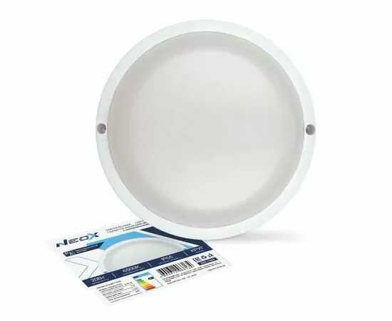 963738 - ASD/NEOX св-к св/д ЖКХ СПП МД-2065-КРУГ 20W(1800lm) 6500К 6K микров.датч.движ d=155 IP65 6134 (1)