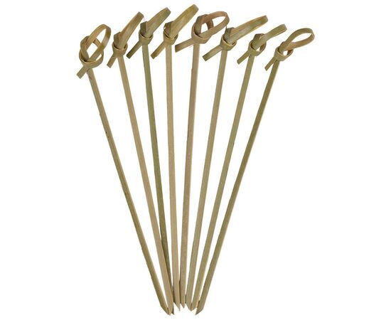 963884 - Шпажки д/канапе Завитки 100шт/уп, цена за уп, 12,5см бамбук 111256 Mallony (1)