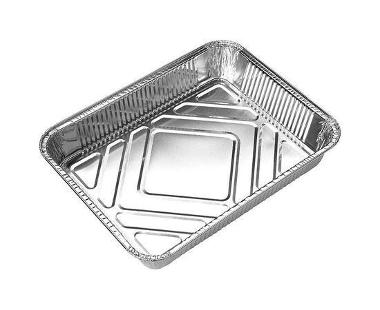 963895 - Форма д/выпечки однор прямоуг 1000мл, 22,5*17,7*4,5см (50шт!!!) алюм фольга LAMINA 6046 Mallony (1)