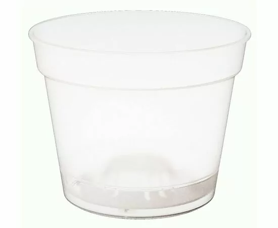 965170 - Горшок для орхидей 1,2л,d=15см,поддон,прозрачный,223604701/00/ Homver (1)