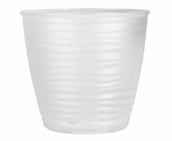 965173 - Горшок для орхидей 1,5л,d=14,6см,поддон,Saffron прозрачный,223605001/00/ Homver (1)