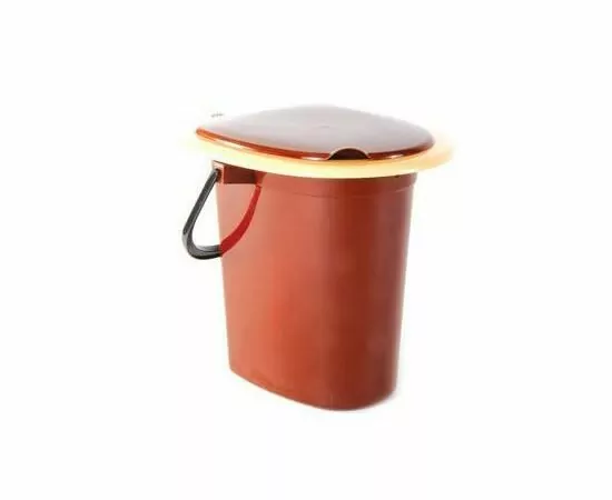 970374 - Ведро-туалет 16л,h=37см,сиденье с крышкой съемное,MPG961635/ Мультипласт Групп (1)