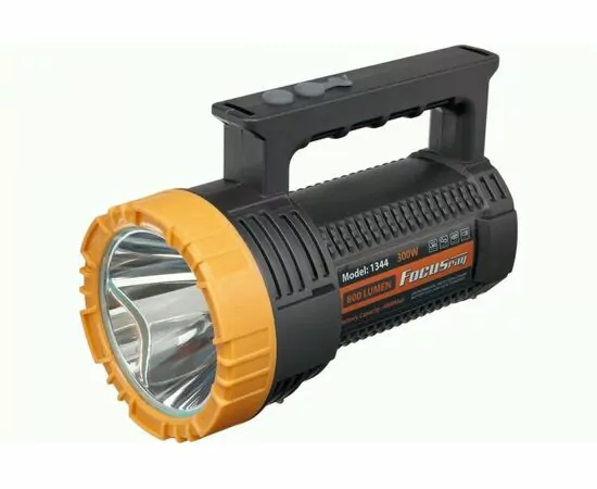 1006949 - Focusray прожектор ручной 1344 , акк. 4000 mAH , 4 реж, 800Lm,USB, черн, коробка (1)