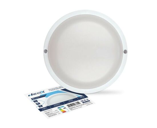 963735 - ASD/NEOX св-к св/д ЖКХ СПП ОАД-1565-КРУГ 15W(1350lm) 6500К 6K опт-акуст датч. d=140 IP65 6059 (1)