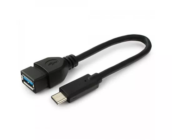 711285 - Переходник USB(A)гн. 3.0 - type C шт. OTG Cablexpert, 0,15м пакет (1)