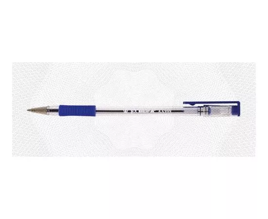 147979 - Ручка шарик.Beifa АА999 0,5мм синий с рез.манж.синий Китай 131254 (1)