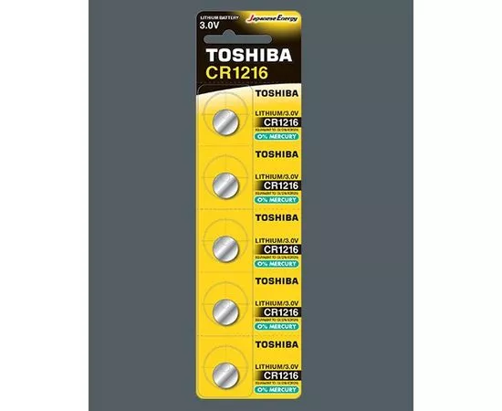 692858 - Элемент питания Toshiba CR1216 BL5 (1)