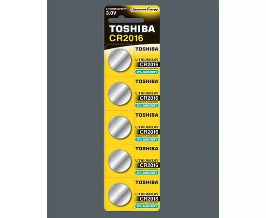 692862 - Элемент питания Toshiba CR2016 BL5 (1)