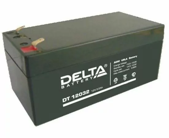 326791 - Аккумулятор 12V 3.2Ah Delta DT 12032 135x67x67 (1)