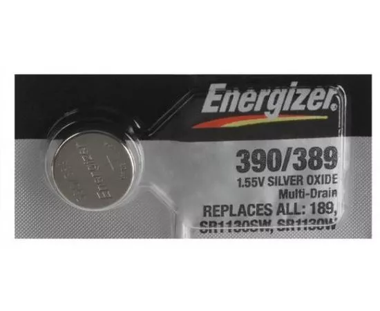 326949 - Элемент питания Energizer Silver Oxide 390/389 G10 BL1 (1)