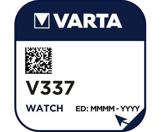328966 - Элемент питания Varta 337 (SR416SW) BL1 (1)