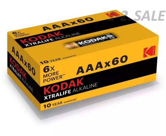 680992 - Элемент питания Kodak XTRALIFE LR03 (4S) (ОПТ.уп. по 15 спаек 4S) (кратно 60шт!!!) (1)