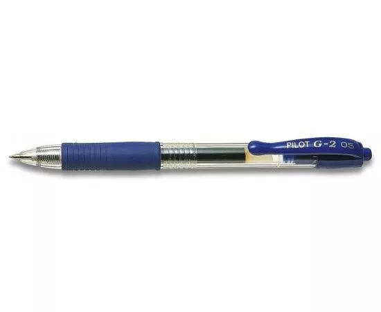 47800 - Ручка гелевая PILOT BL-G2-5 автомат. синяя Япония 25733 (1)