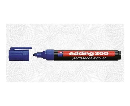 48776 - Маркер перманент EDDING E-300/3 круглый наконечник 1,5-3мм синий Ге 35735 (1)