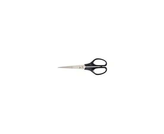 49585 - Ножницы Attache 169 мм с пластиковыми симметричными ручками, цвет черный 47588 (1)