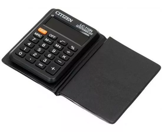 266028 - Калькулятор CITIZEN карман. LC-110N 8 разряд. книжка бата 186963 (1)