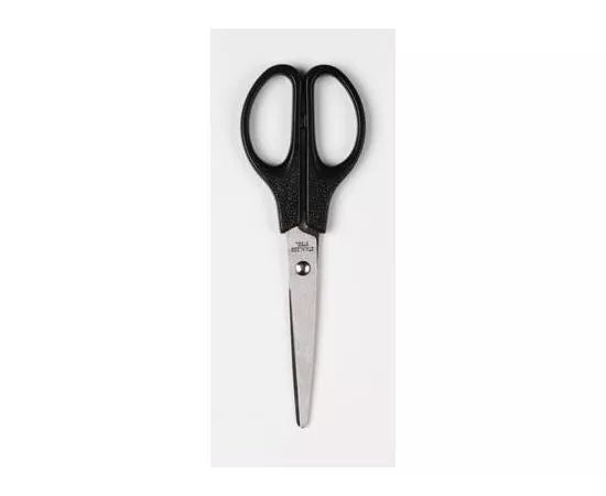 404893 - Ножницы Attache 180 мм с пластиковыми эллиптическими ручками, цвет черный 262864 (1)