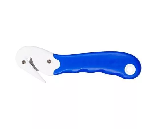 430710 - Нож канцелярский Нож промышленный Attache для вскрытия упаковочных материалов, цв.синий 280457 (1)