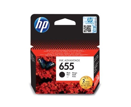 435033 - Картридж струйный HP 655 CZ109AE чер. для DJ Ink Advantage 3525/4625/5525 (1)