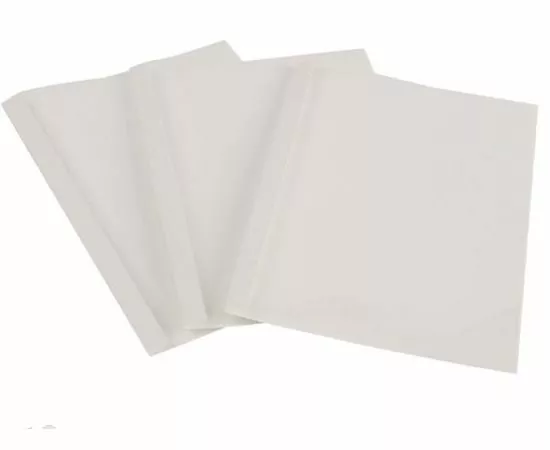 435346 - Обложки для переплета картонные ProMega Office белые, карт./пласт., 1,5мм, 100шт/уп (1)