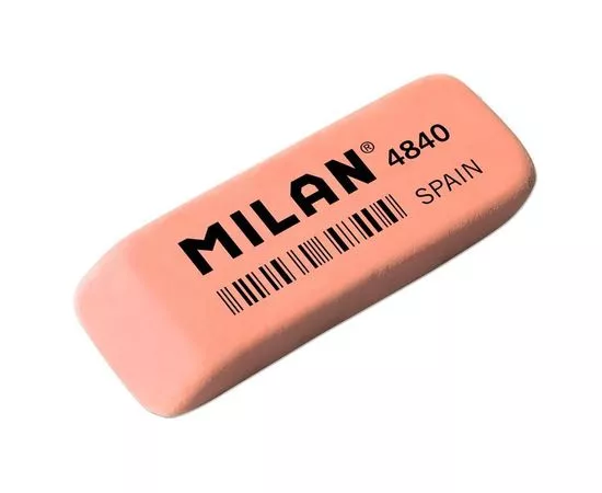 701268 - Ластик каучук. Milan 4840, скошенной формы, розовый арт. 973205 (1)
