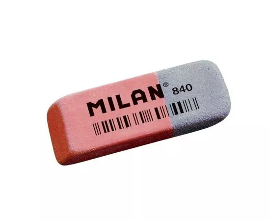 701272 - Ластик каучук. Milan 840 комбинир. для стирания чернил и графита арт. 973188 (1)