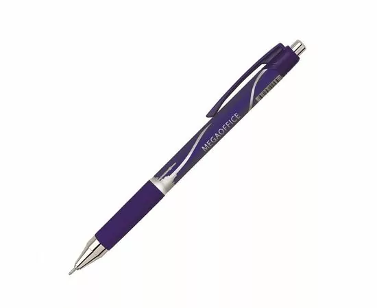 702145 - Ручка шарик. Attache Sellection Megaoffice 0,7мм син, масл. чернила, авт 803424 (1)