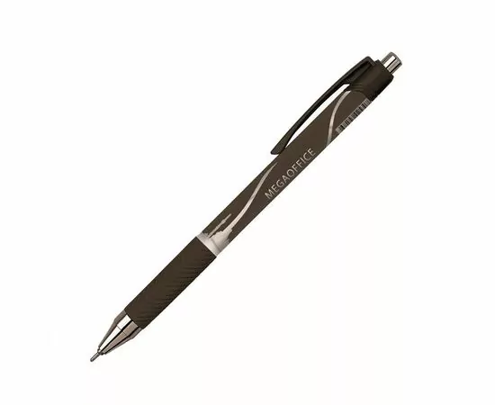 702146 - Ручка шарик. Attache Sellection Megaoffice 0,7мм черн, масл. чернила,авт 803425 (1)