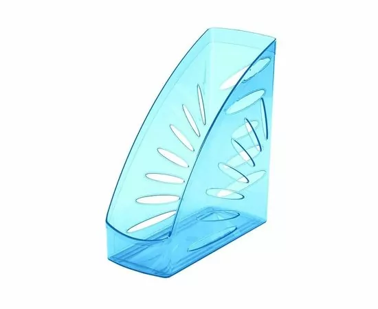 702284 - Вертикальный накопитель Attache Selection 110мм Flamingo прозрачно-голубой 877390 (1)