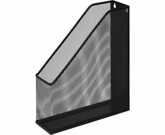 702323 - Вертикальный накопитель Attache для бумаг металл сетка, ширина 72мм чёрный 688769 (1)
