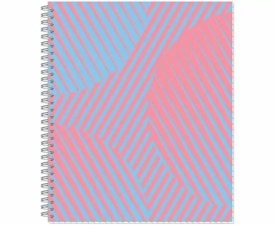 702559 - Тетрадь общая Attache Lines Candy, 96л, пружина, УФ-лак 810676 (1)