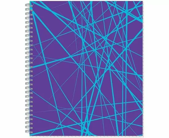 702560 - Тетрадь общая Attache Lines Inverse, 96л, пружина, УФ-лак 810673 (1)