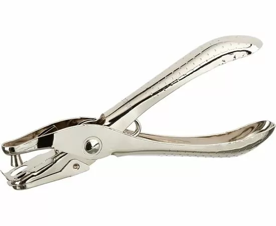 753200 - Дырокол Attache на 1 отверстие, на 6 листов, металлический 989505 (1)