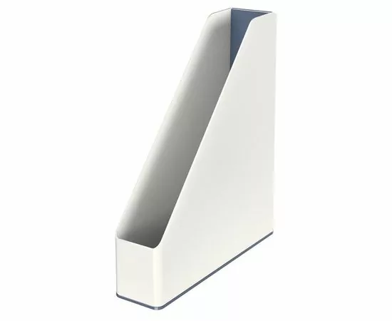 753257 - Вертикальный накопитель Leitz WOW 70мм двухцветный серый/белый 877385 (1)