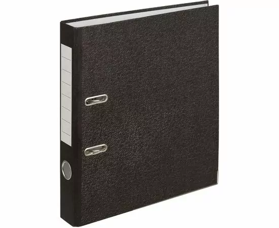 753499 - Папка-регистратор 50мм с мет.уг.мрамор ч/б_386651 855774 (1)