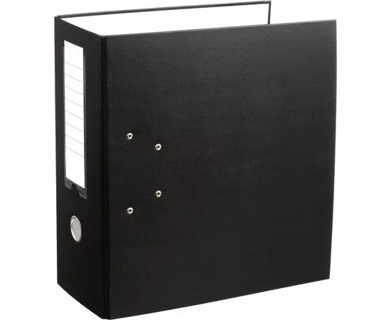 753511 - Папка с арочн.мех рег-р PVC  без мет/уг 125мм черная 1106933 (1)
