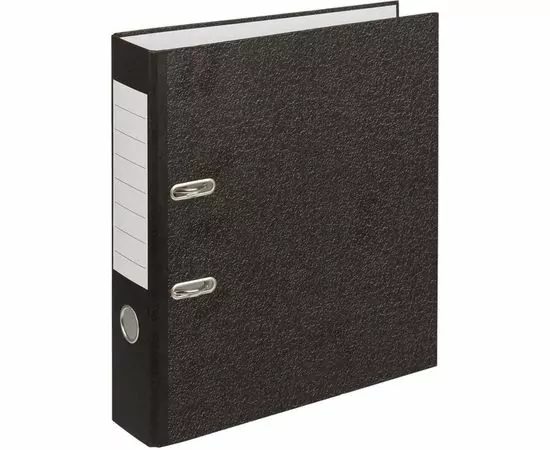 753560 - Папка-регистратор без мет.уголка_75мм мрамор ч/б_694258 855771 (1)