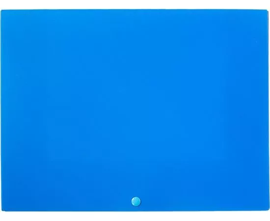 753599 - Папка короб Attache А4 на кнопке, синяя 1044993 (1)