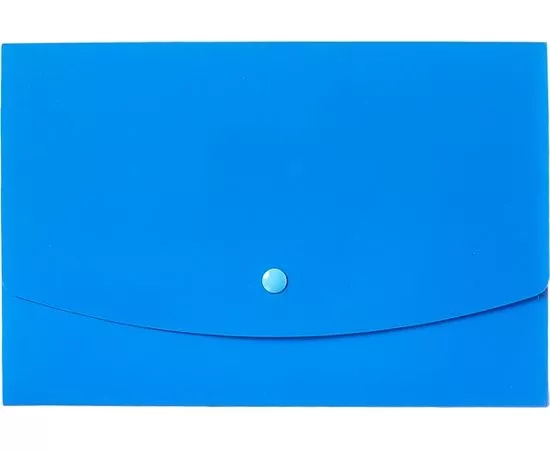 753600 - Папка короб Attache А5 на кнопке, синяя 1044994 (1)