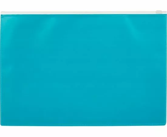 753607 - Папка на молнии А4 Attache Color , бирюза 1044984 (1)