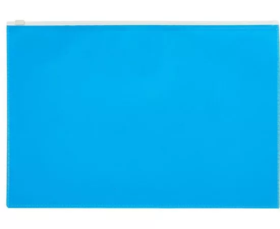 753608 - Папка на молнии А4 Attache Color , голубой 1044985 (1)