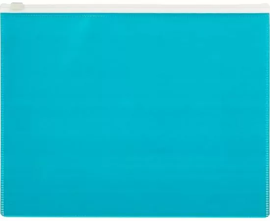753610 - Папка на молнии А5 Attache Color , бирюза 1044987 (1)