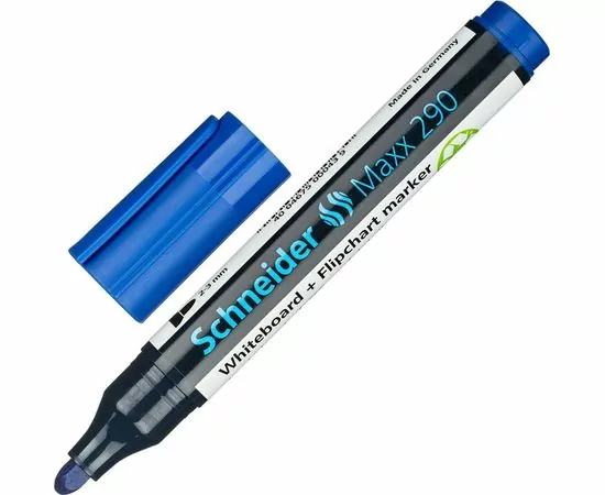 753916 - Маркер для досок и флипчарт SCHNEIDER Maxx 290 синий 944957 (1)