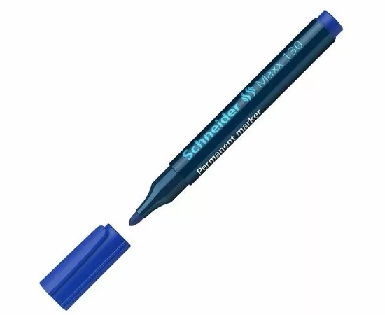 753973 - Маркер перманентный SCHNEIDER Maxx 130 синий 944951 (1)