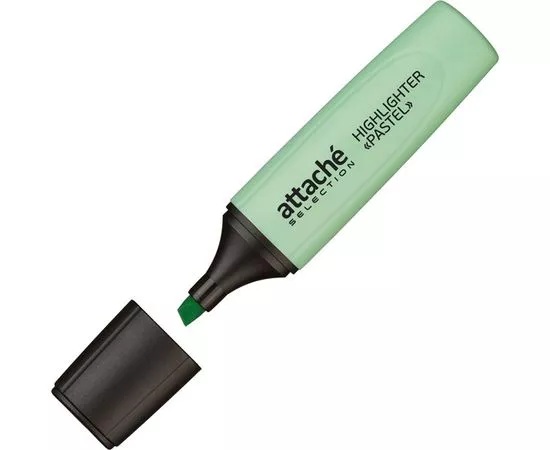 754041 - Маркер выделитель текста Attache Selection Pastel 1-5 мм зелёный 958588 (1)