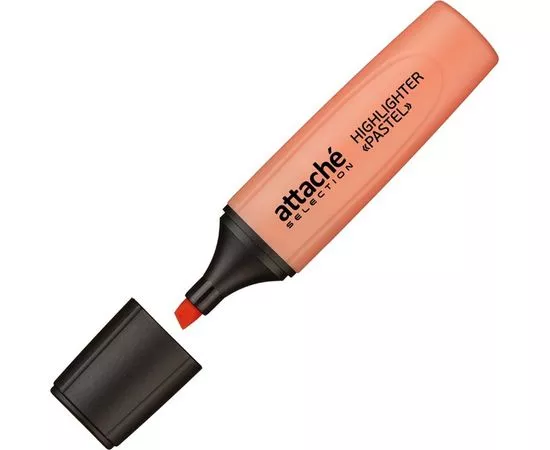 754042 - Маркер выделитель текста Attache Selection Pastel 1-5 мм оранжевый 958590 (1)