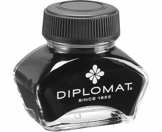 754090 - Чернила 30мл DIPLOMAT черный D20000324 1006804 (1)