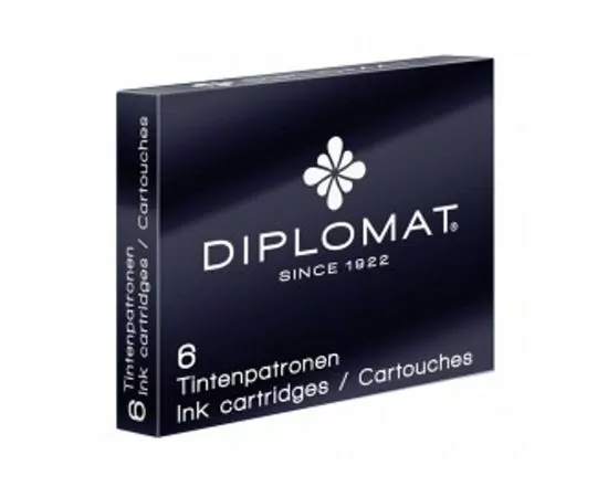 754093 - Чернила Чернильный картридж DIPLOMAT черные 6 шт/уп D10275204 1006806 (1)